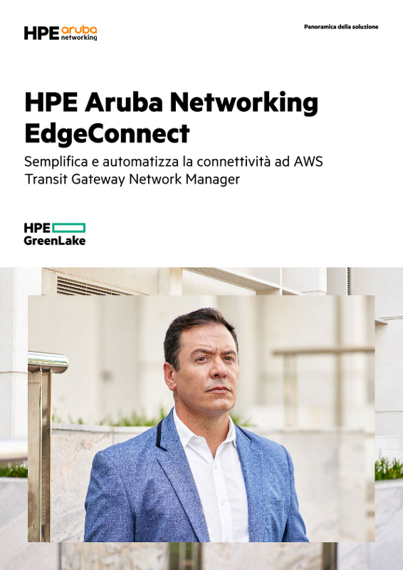 HPE Aruba Networking EdgeConnect thumbnail