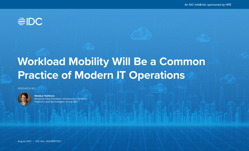 Workload Mobility Will Be a Common Practice of Modern IT Operations thumbnail
