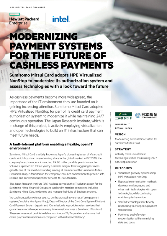 Modernizing payment systems for the future of cashless payments – Sumitomo Mitsui Card case study thumbnail