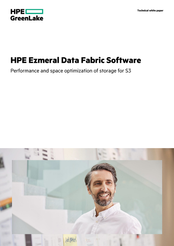 HPE Ezmeral Data Fabric Software - Performance and space optimization of storage for S3 thumbnail