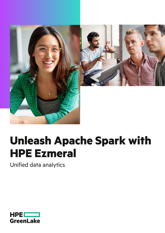 Unleash Apache Spark with HPE Ezmeral – Unified data analytics brochure thumbnail