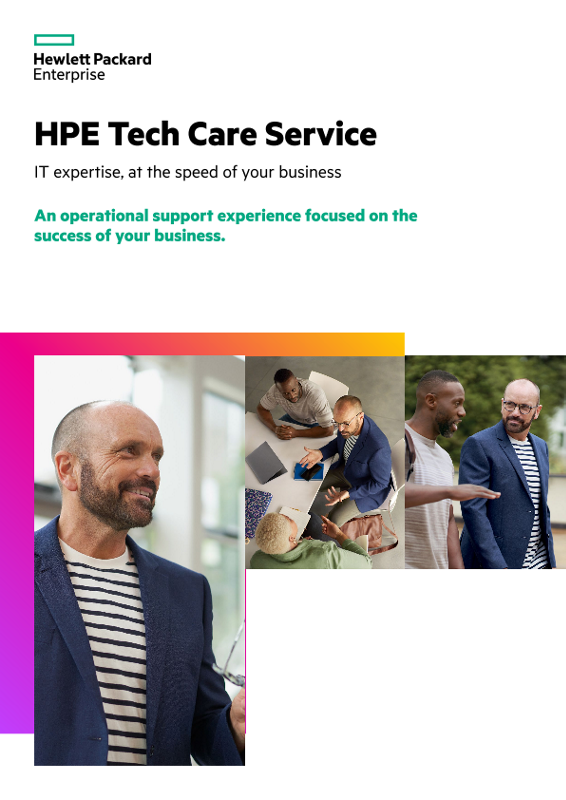 HPE Pointnext Tech Care brochure thumbnail