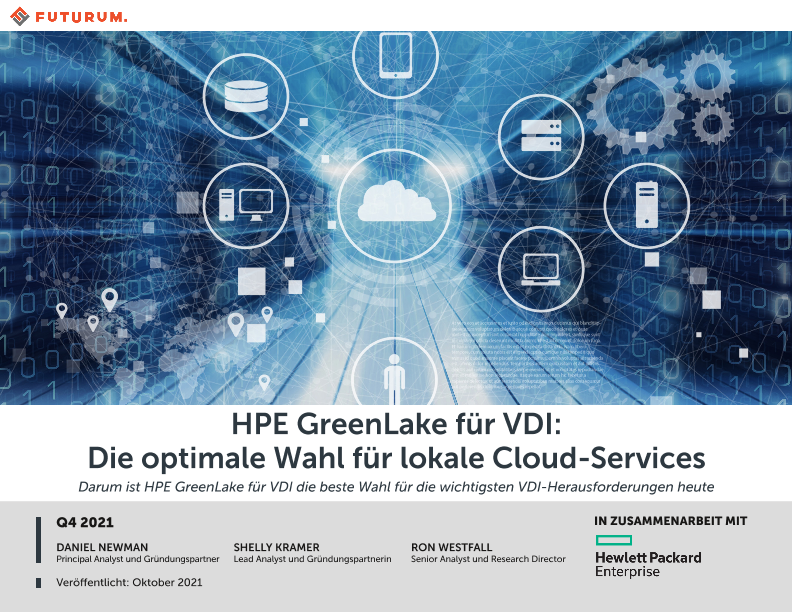 HPE GreenLake für VDI: die optimale Wahl für lokale Cloud-Services – Analystenbericht thumbnail