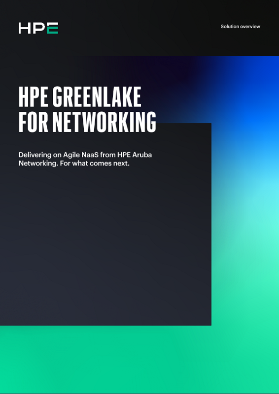 HPE GreenLake for Networking thumbnail