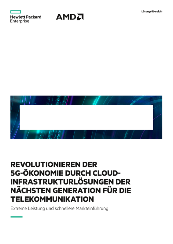 Revolutionieren der 5G-Ökonomie durch Cloud-Infrastrukturlösungen der nächsten Generation für die Telekommunikation – Überblick thumbnail