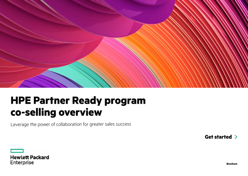 HPE Partner Ready program co-selling overview thumbnail