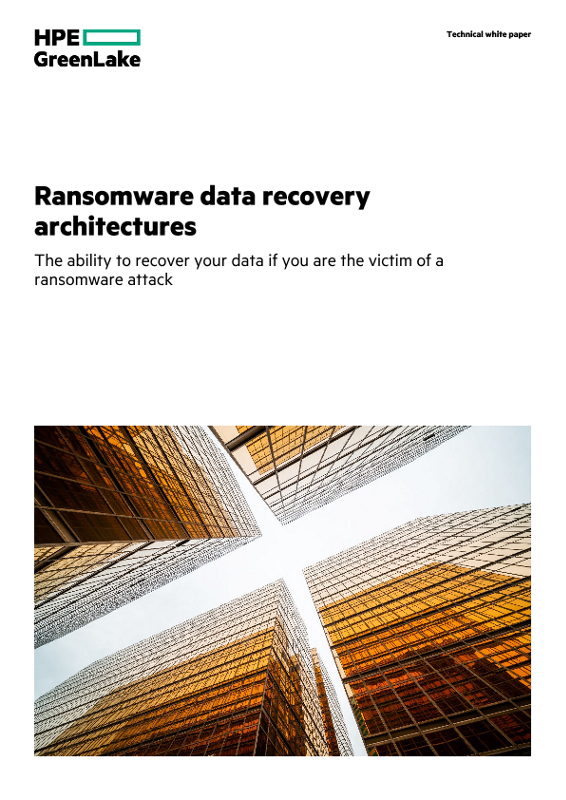 Ransomware Data Recovery Architectures thumbnail