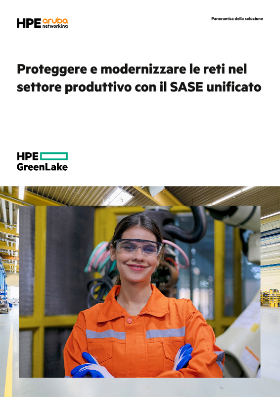 Proteggere e modernizzare le reti nel settore produttivo con il SASE unificato thumbnail