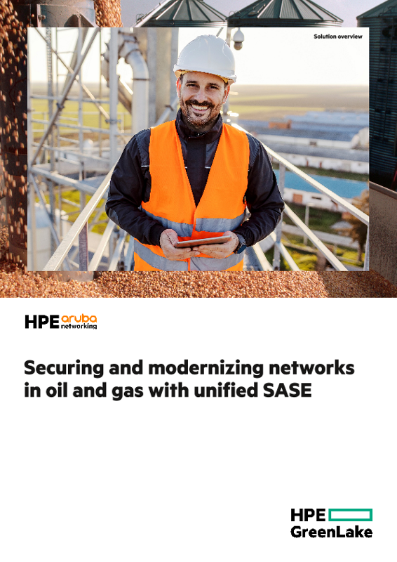 Enhancing security and network efficiency in oil and gas with unified SASE thumbnail