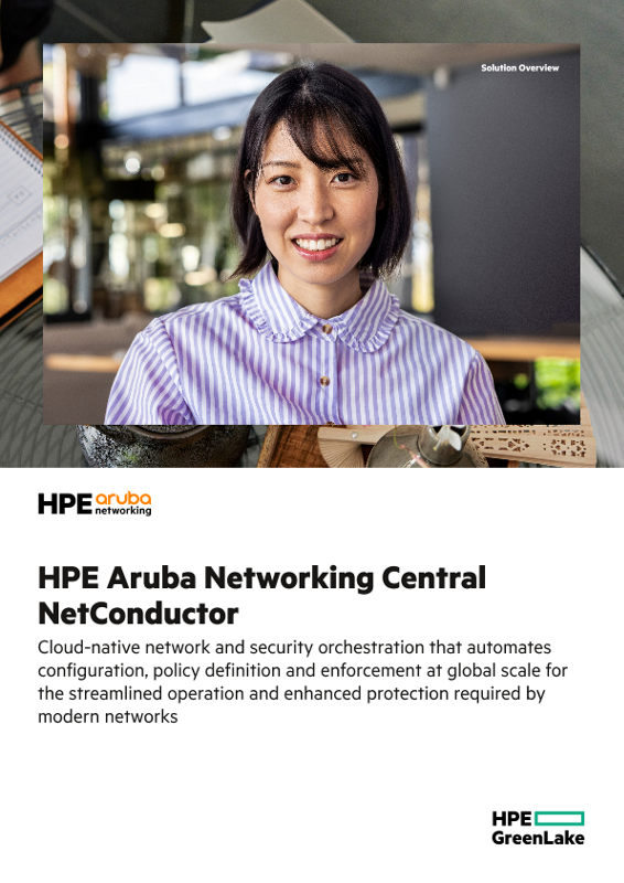 HPE Aruba Networking Central NetConductor thumbnail