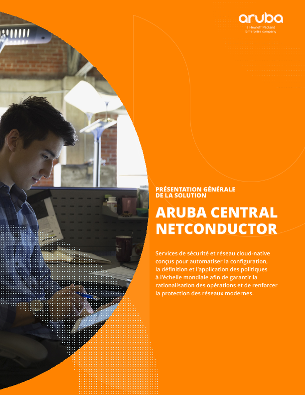 Présentation générale de la solution HPE Aruba Networking Central NetConductor thumbnail