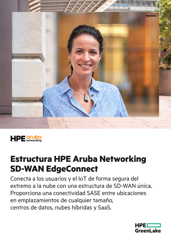 Estructura HPE Aruba Networking SD-WAN EdgeConnect thumbnail