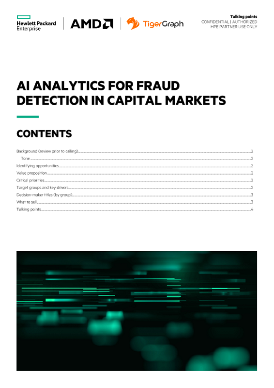 AI Analytics for Fraud Detection in Capital Markets talking points thumbnail