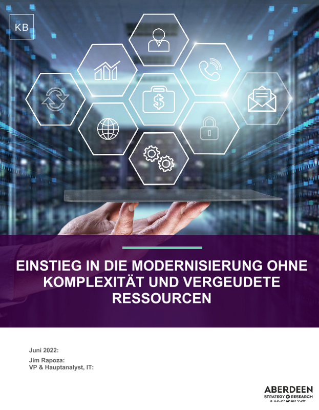 EINSTIEG IN DIE MODERNISIERUNG OHNE KOMPLEXITÄT UND RESSOURCENVERSCHWENDUNG thumbnail