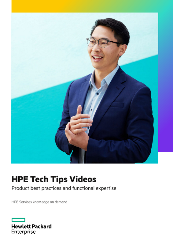 HPE Tech Tips Videos thumbnail