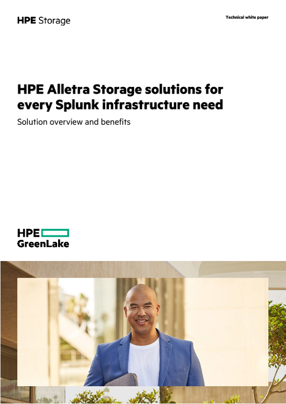 HPE Alletra Storage solutions for every Splunk infrastructure need thumbnail