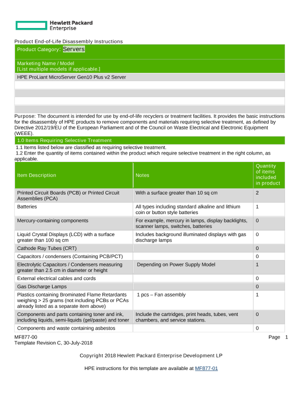 HPE ProLiant MicroServer Gen10 Plus v2 thumbnail