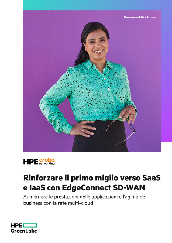 Rinforzare il primo miglio verso SaaS e IaaS con EdgeConnect SD-WAN thumbnail