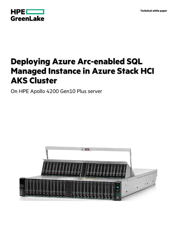Deploying Azure Arc-enabled SQL Managed Instance in Azure Stack HCI AKS Cluster thumbnail
