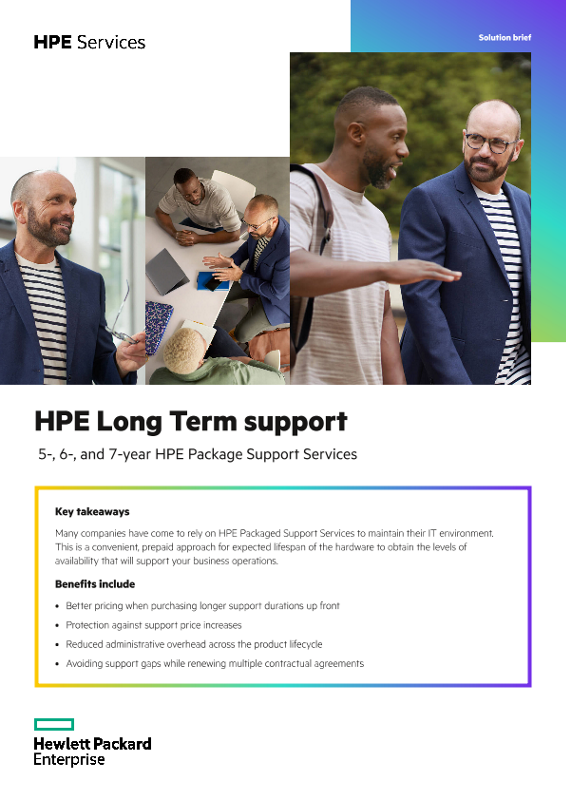 HPE Long Term support thumbnail