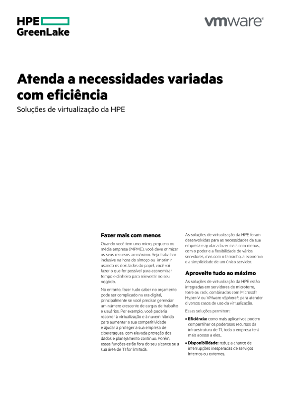 Atender às necessidades com a eficiência da virtualização thumbnail