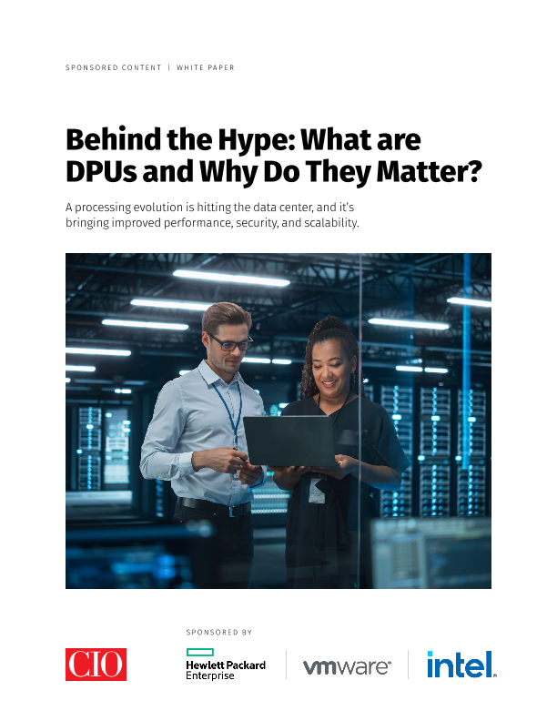 Behind the Hype: What are DPUs and Why Do They Matter? white paper thumbnail