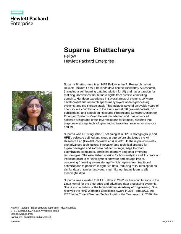 Suparna Bhattacharya Biography thumbnail