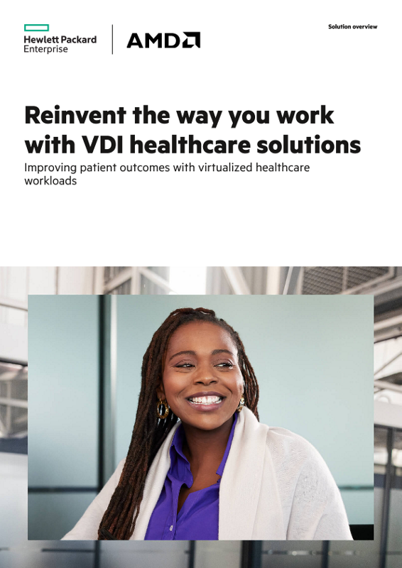 Reinvent the way you work with VDI healthcare solutions