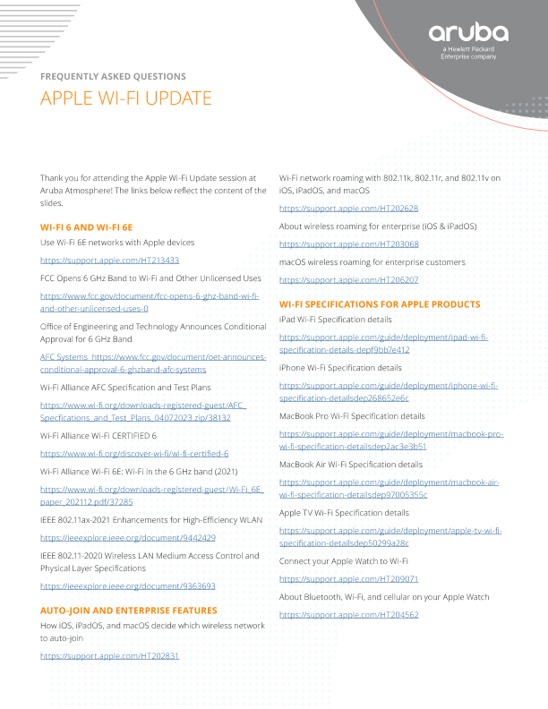 Apple Wi-Fi Update FAQ thumbnail