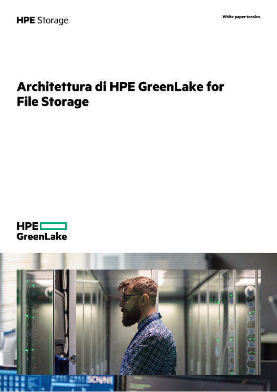Architettura di HPE GreenLake for File Storage thumbnail