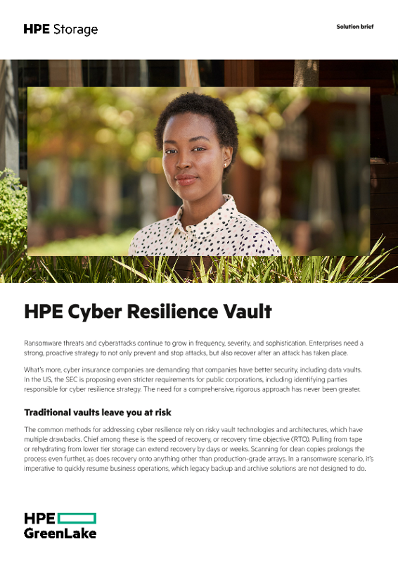 Zerto Cyber Resilience Vault thumbnail