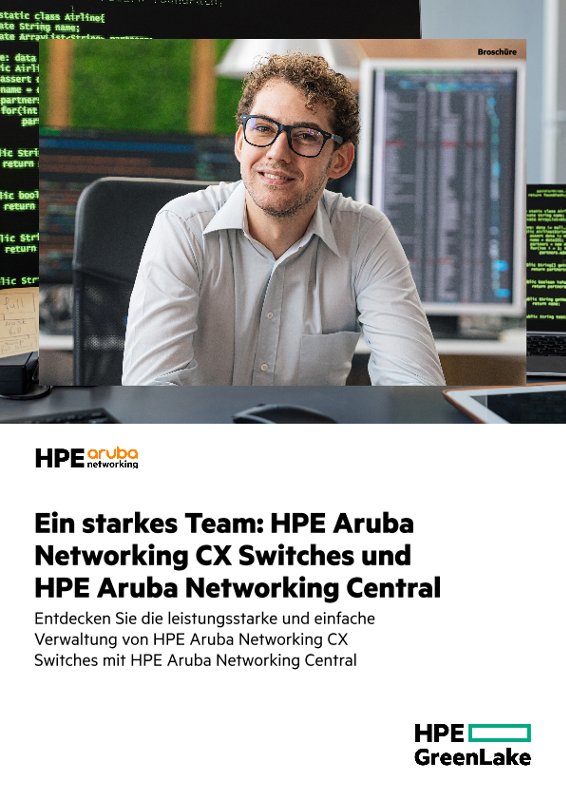 Ein starkes Team: HPE Aruba Networking CX Switches und HPE Aruba Networking Central thumbnail