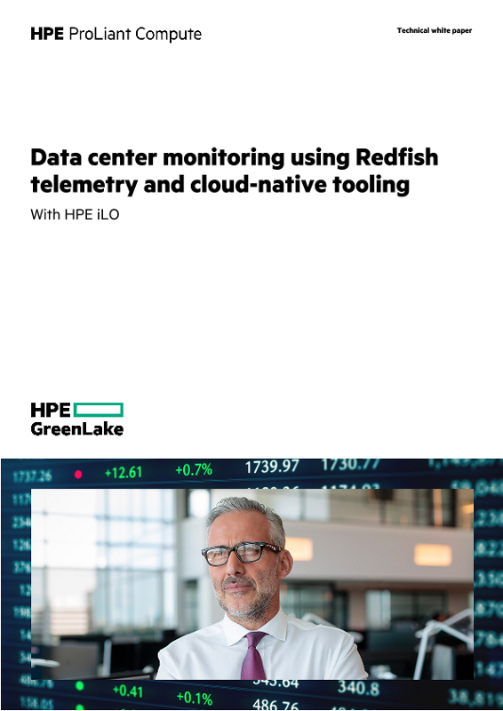 Data center monitoring using redfish telemetry and cloud native tooling