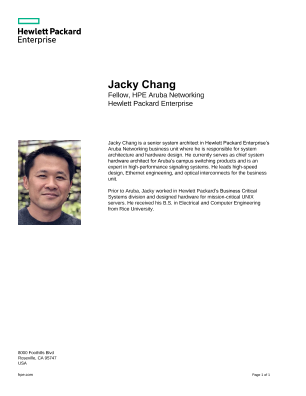 Jacky Chang Biography thumbnail