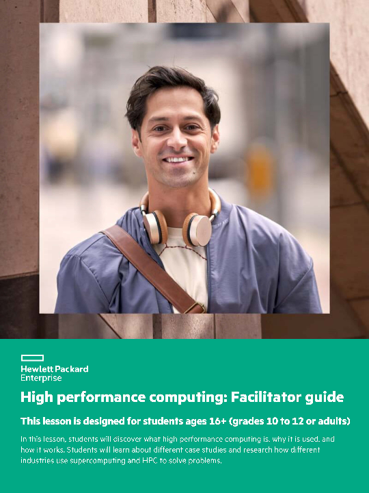 HPE High Performance Computing Lesson Plan Ages 16+ thumbnail
