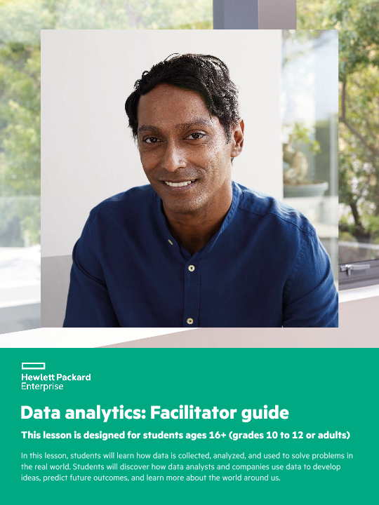 Hpe Data Analytics Lesson Plan Ages 16+