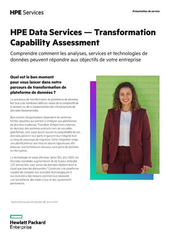 HPE Data Services – Transformation Capability Assessment thumbnail