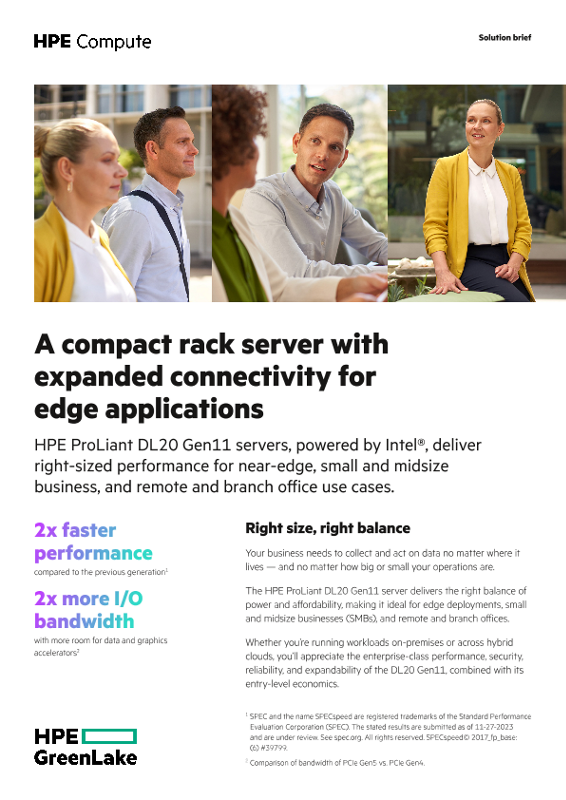A compact rack server with expanded connectivity for edge applications thumbnail
