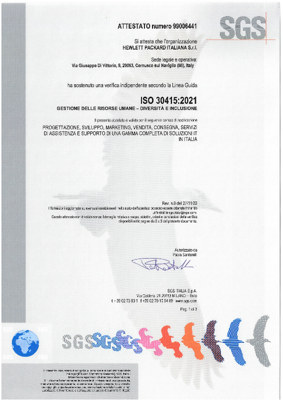 attestato ISO30415 thumbnail