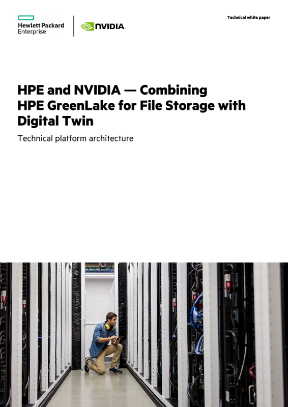 HPE and NVIDIA — Combining HPE GreenLake for File Storage with Digital Twin thumbnail