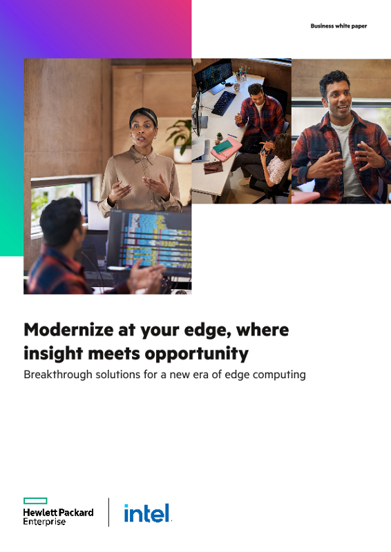 Modernize at your edge, where insight meets opportunity