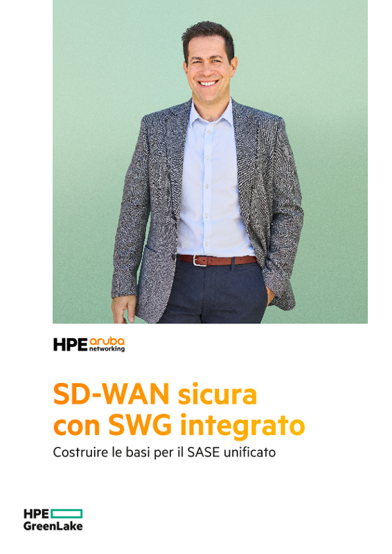 SD-WAN sicura con SWG integrato: costruire le basi per il SASE unificato thumbnail