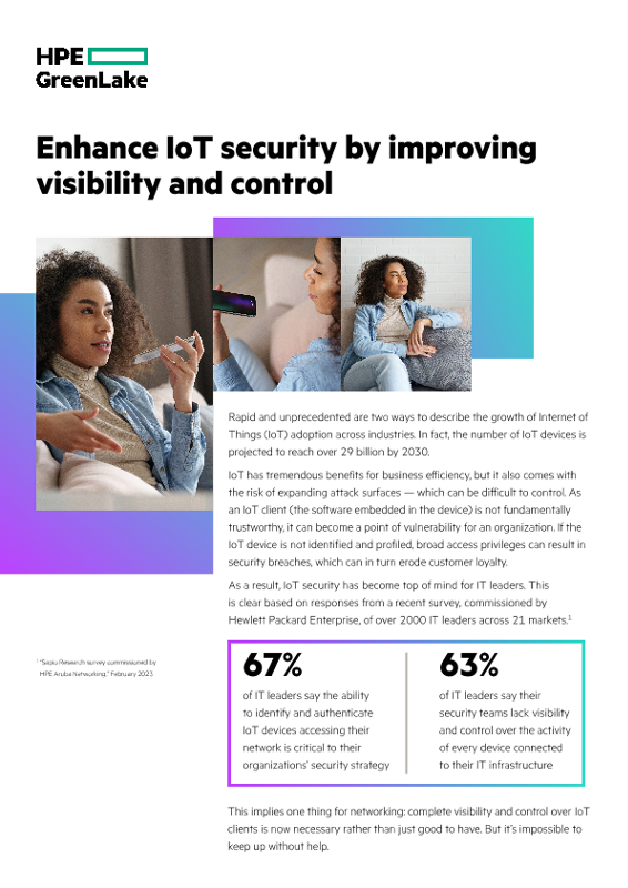 Enhance IoT security by improving visibility and control thumbnail