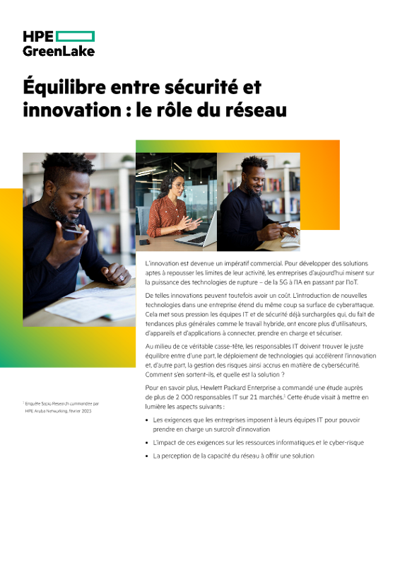 Équilibre entre sécurité et innovation : le rôle du réseau thumbnail
