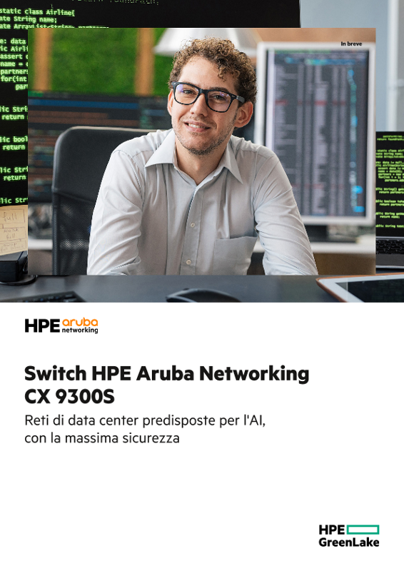 Switch HPE Aruba Networking CX 9300S thumbnail