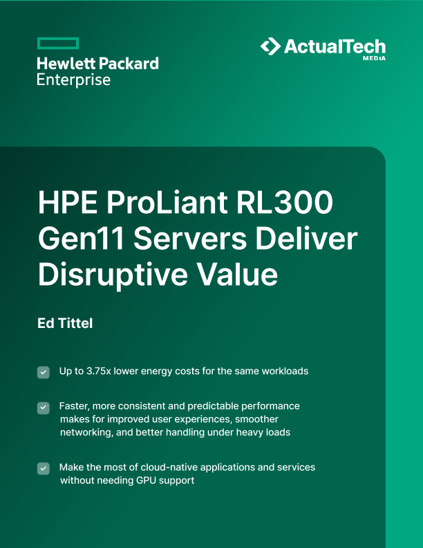 Brochure - HPE ProLiant RL300 Gen11 Servers Deliver Disruptive Value thumbnail