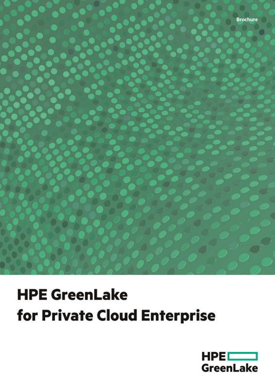 HPE GreenLake for Private Cloud Enterprise thumbnail