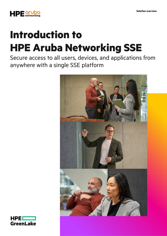 Introduction to HPE Aruba Networking SSE thumbnail