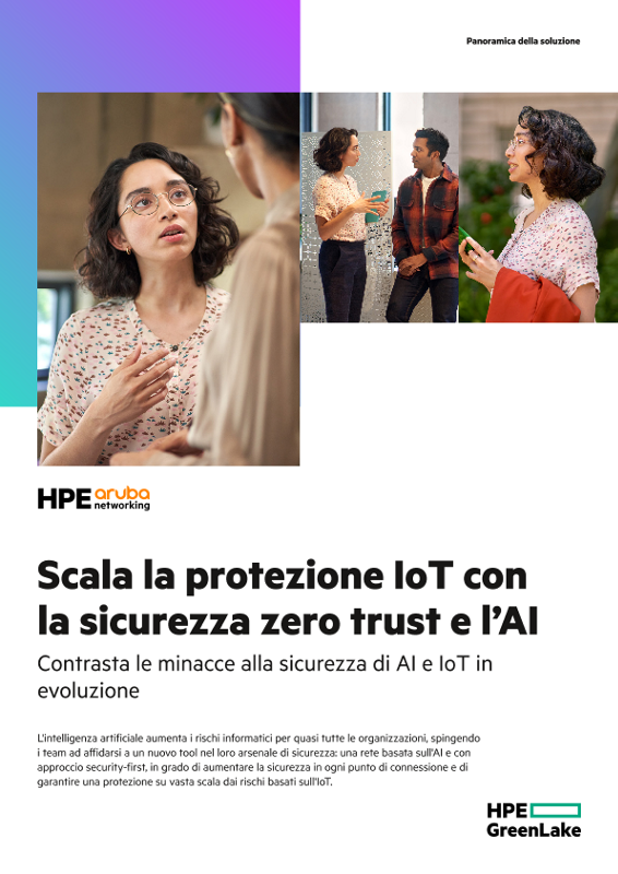 Scala la protezione IoT con la sicurezza zero trust e l’AI thumbnail