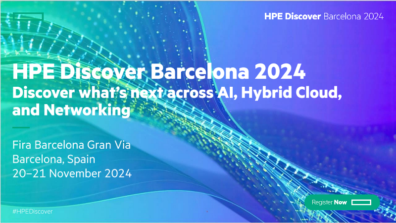 Event Information-External Overview Deck-HPE Discover Barcelona 2024 thumbnail